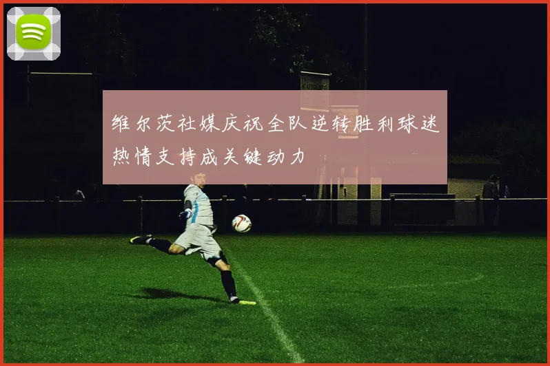 维尔茨社媒庆祝全队逆转胜利球迷热情支持成关键动力